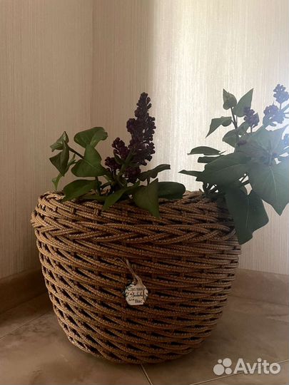 Кашпо из ротанга 16л