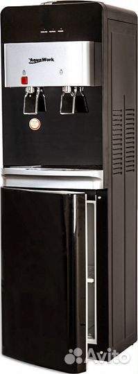 Кулер для воды Aqua Work R86-W серебро-черный со ш