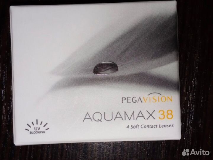 Линзы контактные Aqvamax 38. -5.25