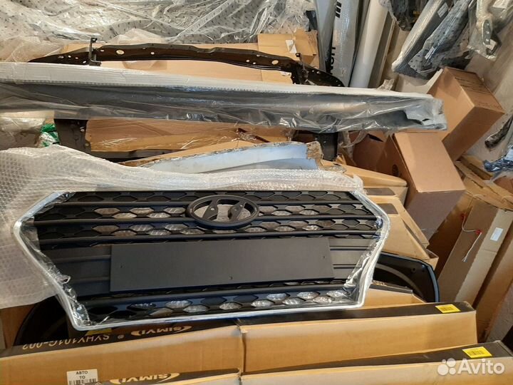 Хендай солярис рештка радиатора 2017-в наличие