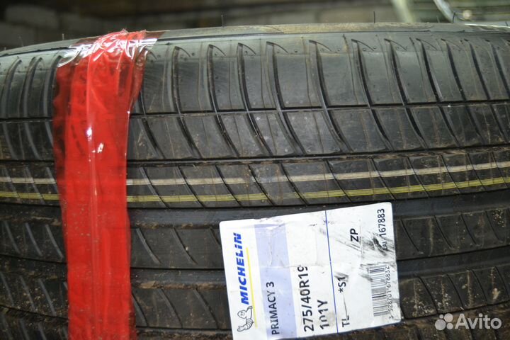 Michelin Primacy 3 ZP 245/45 R19 и 275/40 R19 101Y
