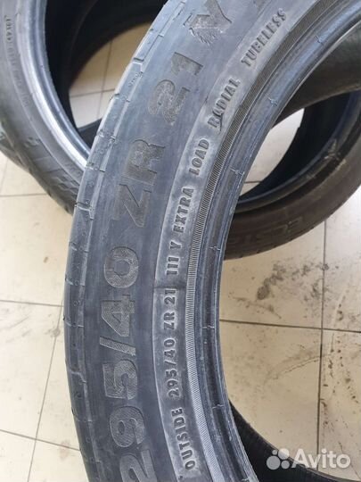 Continental ContiSportContact 295/40 R21