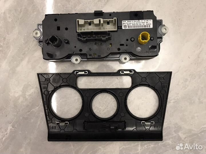 Блок управления печки Golf 6