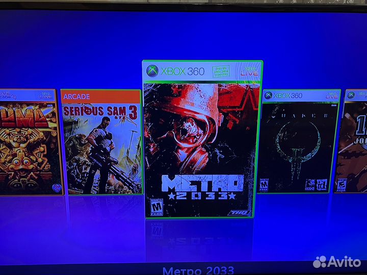 Xbox 360, прошит фрибут 260 игр, 2 джойстика