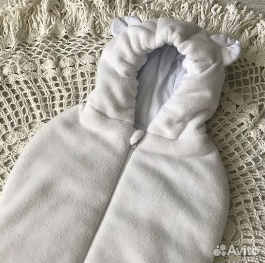 Конверт-кокон флисовый