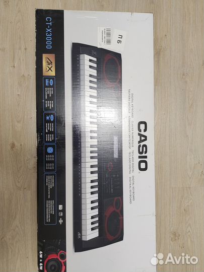 Синтезатор casio ct x3000