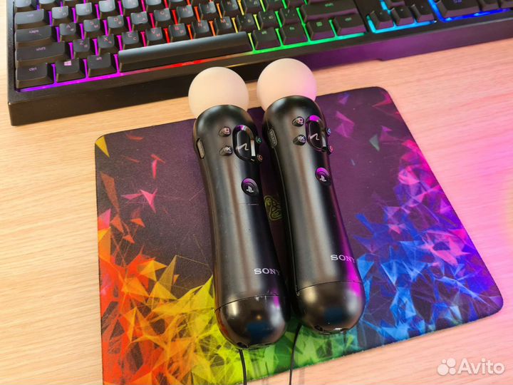 Sony PS3 + PS Move + PS Eye + Диски