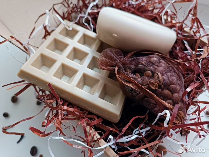 Подарочный бокс набор мыла ручной работы