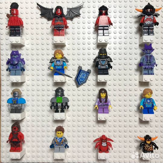 Lego nexo knights минифигурки часть 3