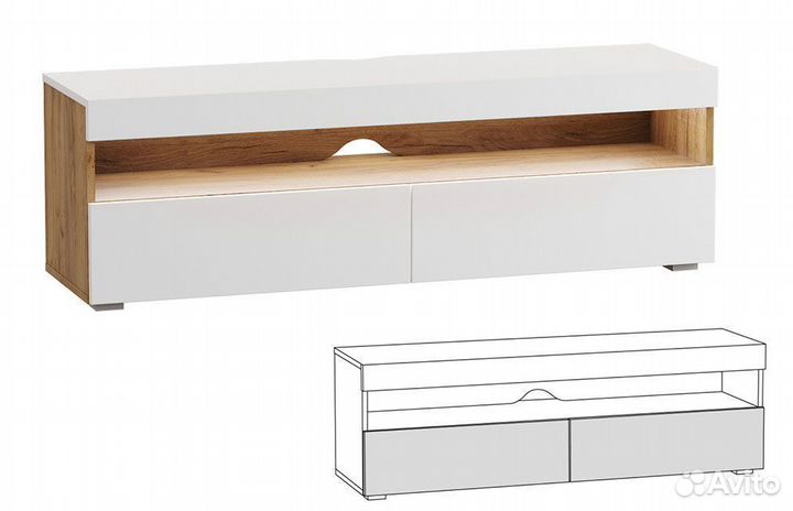 Тумба тв. Новая со склада