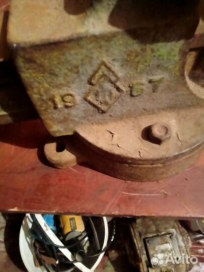 Тиски станочные СССР бу