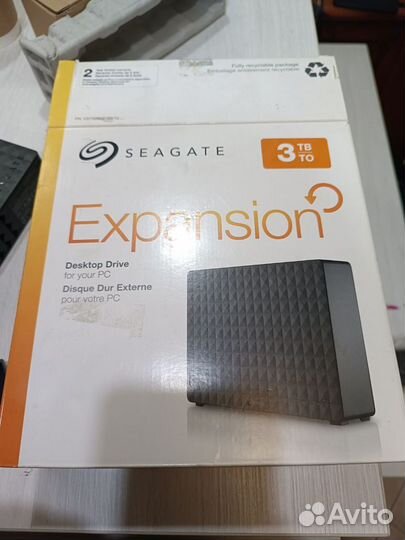 Внешний жесткий диск seagate expansion 3TB