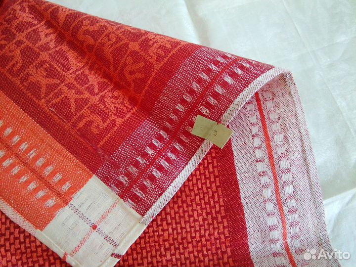 Салфетка льняная. СССР. Винтаж