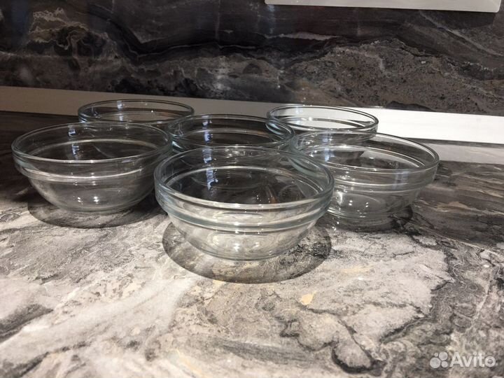 Креманки стекло 6 шт