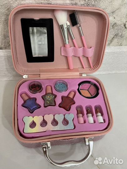 Детская косметика в чемодане,набор косметики