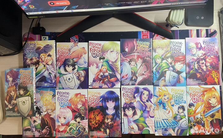 Восхождение героя щита, манга, 13 томов