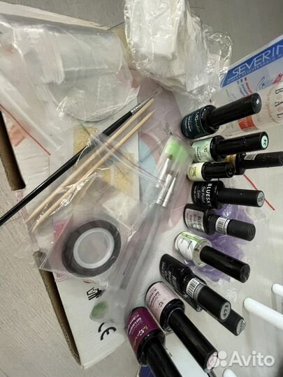 Уф лампа для ногтей и лаки