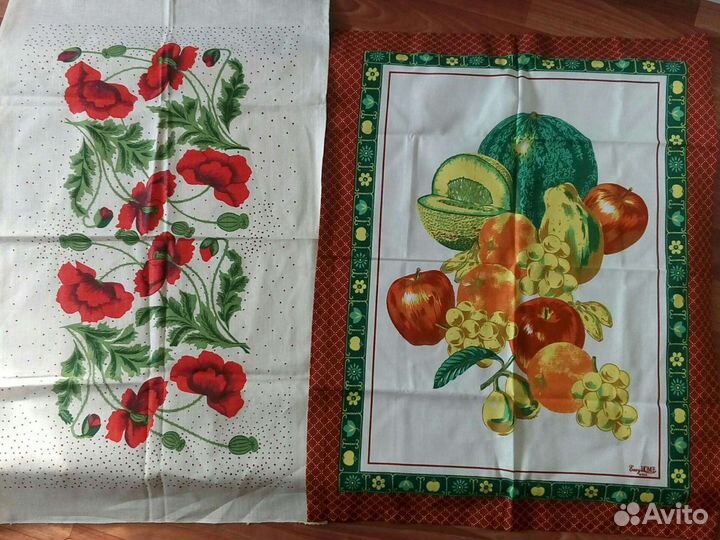 Ссср-Полотенца*2+Рушники:Лён.Жаккард,Х/б,Вафельные