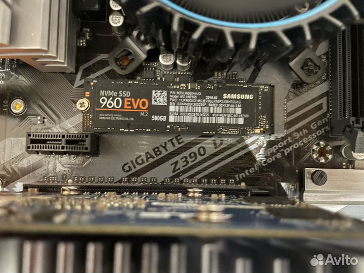 Материнская плата Gigabyte z390 D