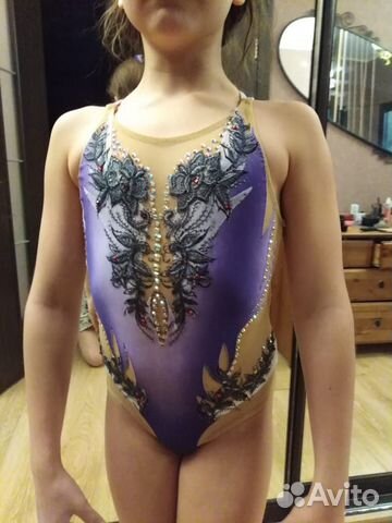 Купальник для синхронного плавания девочки