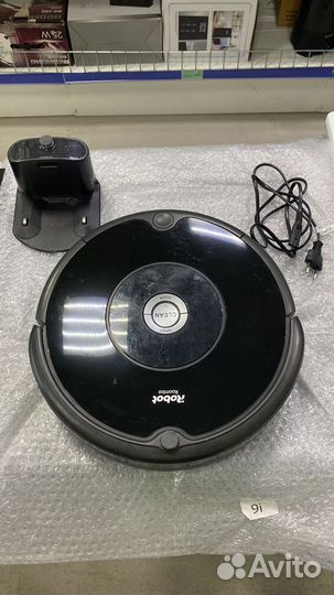 Робот-пылесос iRobot Roomba 606 Black