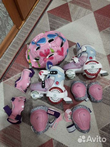 Детские ролики и защита