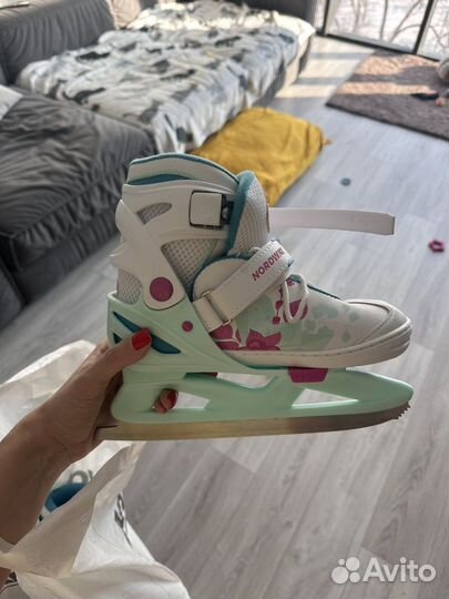 Коньки детские раздвижные