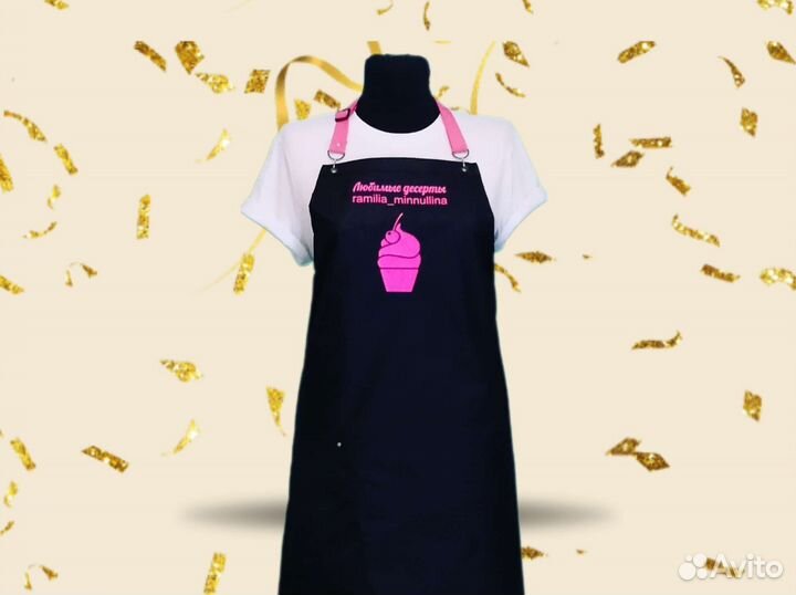 Фартук для кафе с логотипом