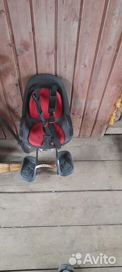 Детское кресло для велосипеда на раму