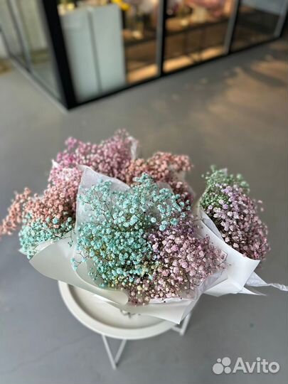 Гипсофила букет цветы