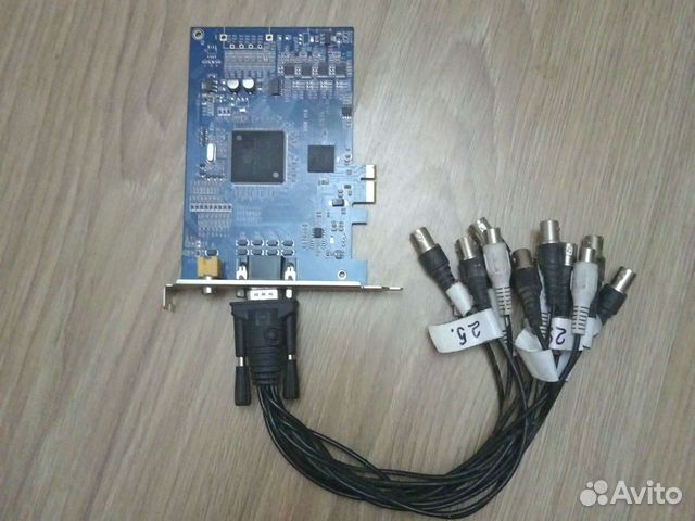 Плата видеозахвата PCI-E x1 Tungson TE-9108E