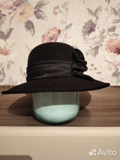 Шляпа фетровая женская