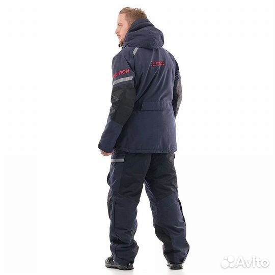 Куртка снегоходная Dragonfly expedition Ink-Red