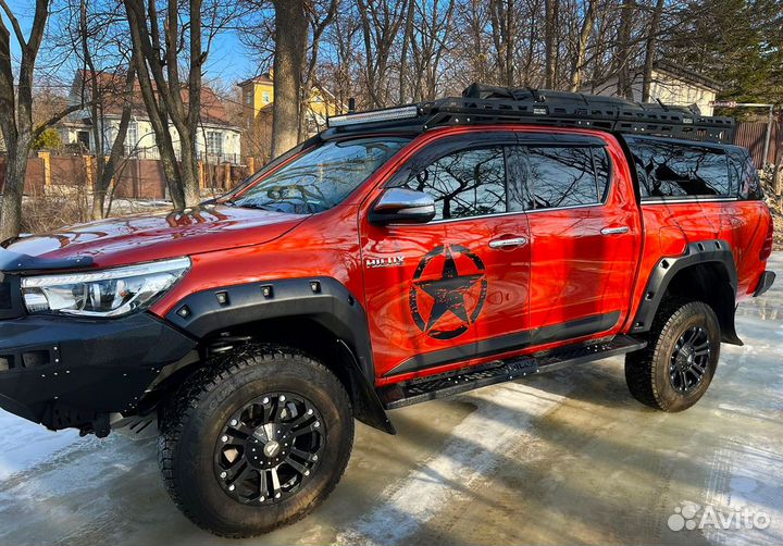 Расширители колесных арок Toyota Hilux 8