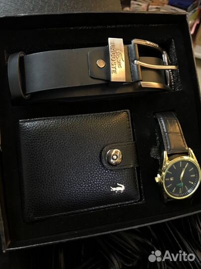 Мужской подарочный набор lacoste