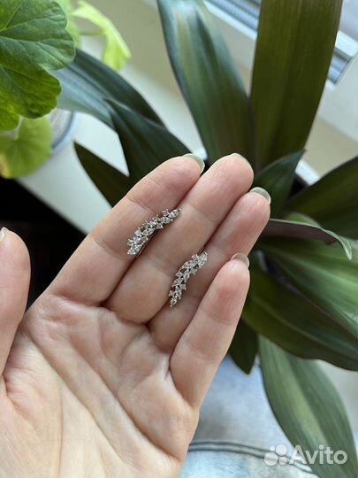 Серебряные серьги