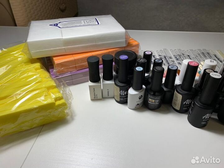 Набор гель лаков бу