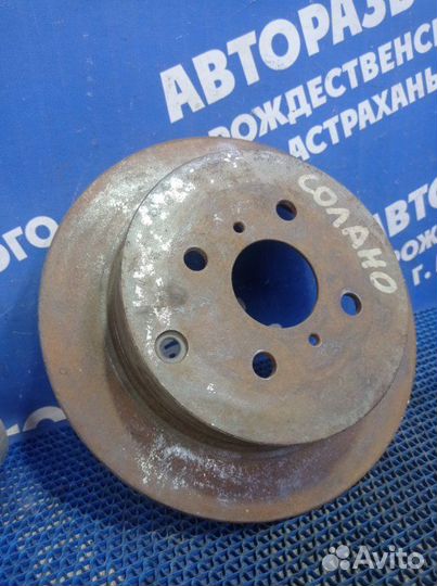 Задний тормозной диск Lifan Solano седан LF481Q3