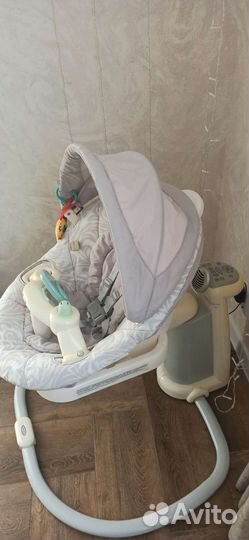 Детские электронные качели для новорожденных