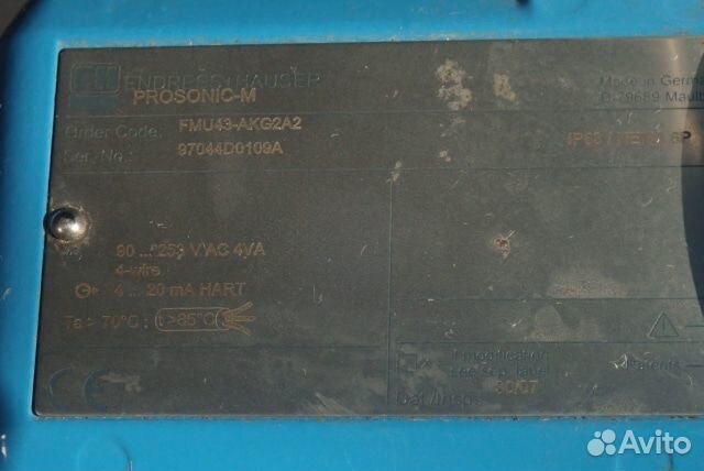 Уровнемер endress+hauser prosonic-M FMU43-AKG2A2