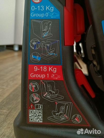 Детское автокресло от 9 до 18 кг