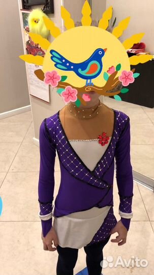 Платье для выступлений фигурное катание