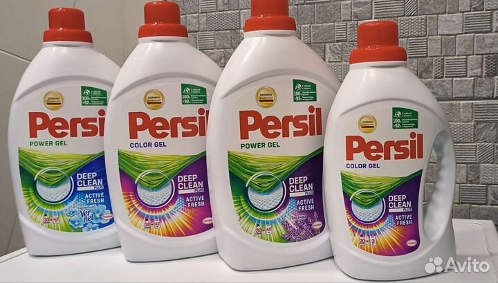 Гель для стирки Persil 1.3л, 1.95л