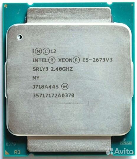 Процессор Intel Xeon E5-2673 V3