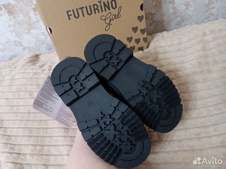 Ботинки 29 futurino для девочки демисезон