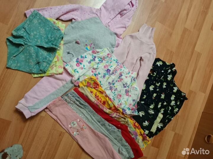 Пакет брендовой одежды на девочку 98 104(2-3 года)