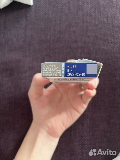 Линзы acuvue oasys 1