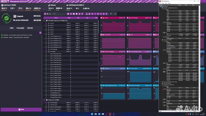 Комплект i7-8700K (5,2ггц скальп) + Maximus X Code