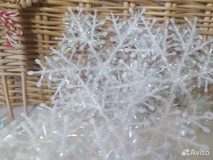 Украшение снежинка