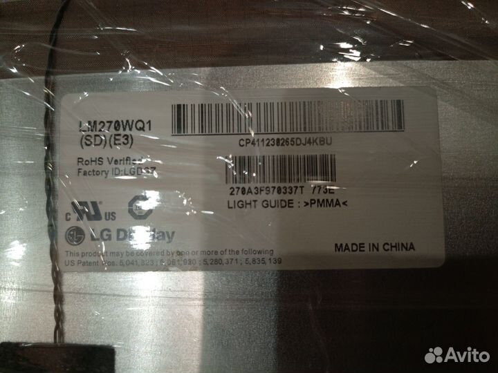 Apple iMac 2011 27. Дисплей